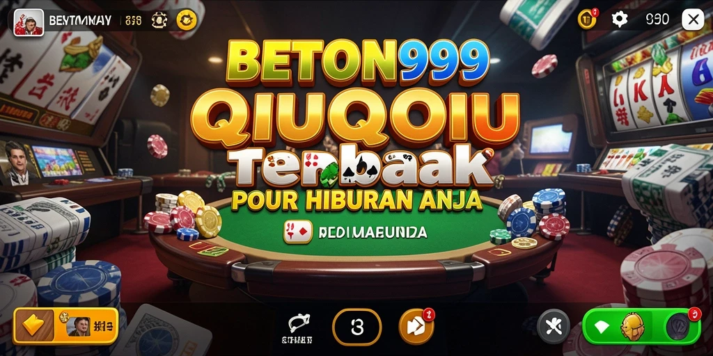 Tampilan seru gameplay QiuQiu di BETON999.