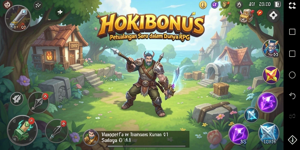 Gameplay menarik HOKIBONUS yang penuh dengan petualangan RPG.