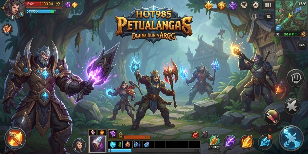 Tampilan gameplay menarik di <strong>HOT985</strong> dengan pertarungan yang mendebarkan.