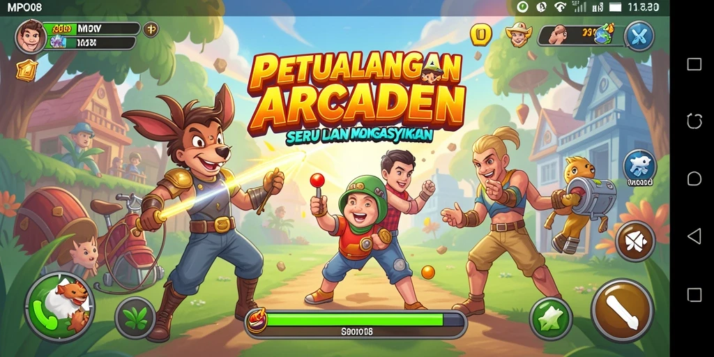 Tampilan gameplay seru di MPO08 dengan aksi yang mendebarkan.