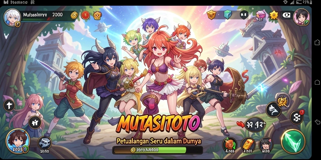Tangkapan layar dari gameplay MUTASITOTO yang menunjukkan pertempuran menarik.