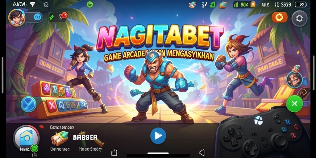 Tampilan menarik dari gameplay NAGITABET yang seru dan menantang.