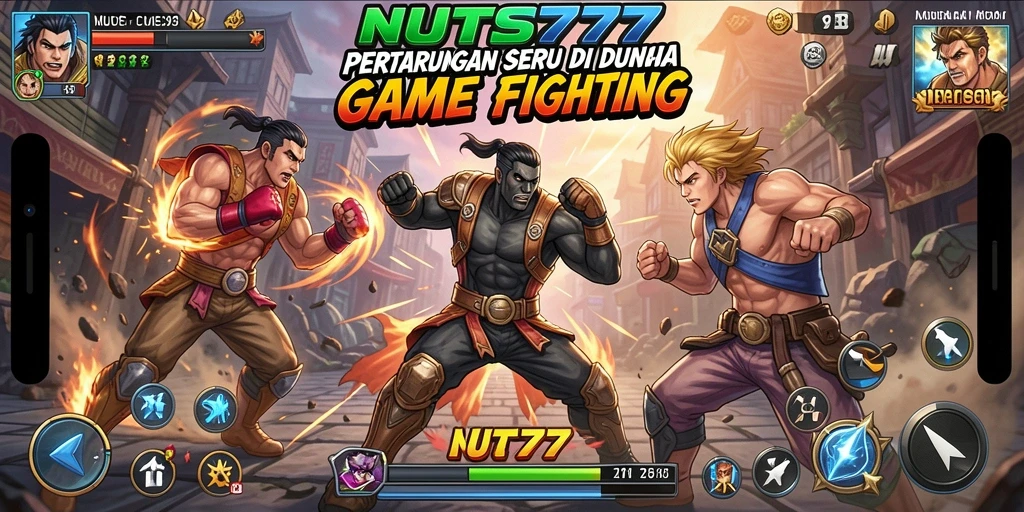 Gameplay cepat dan seru dalam NUTS777.
