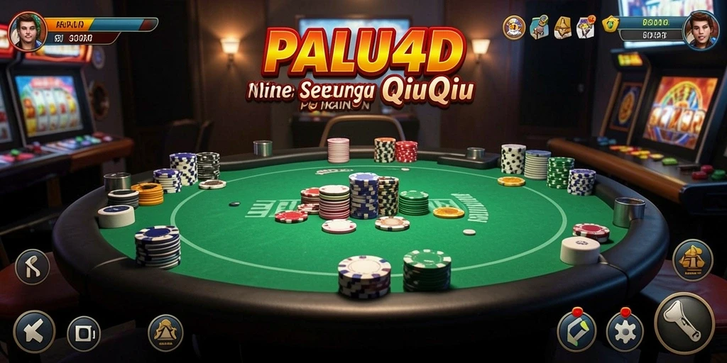 Screenshot gameplay seru dari permainan QiuQiu PALU4D.