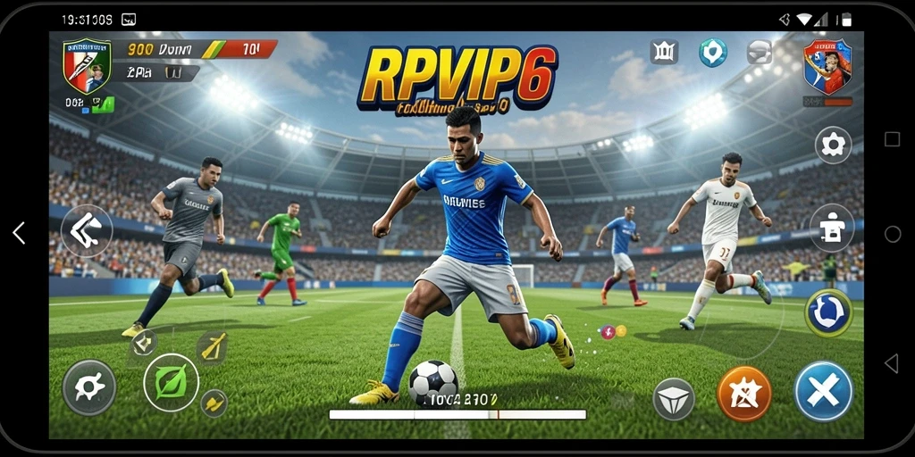 Screenshot tampilan gameplay RPVIP6 yang menarik dan interaktif.