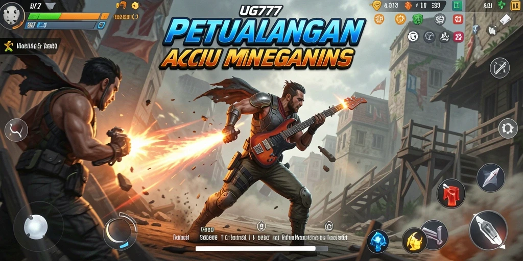 Tangkapan layar utama UG777 menampilkan aksi pertempuran yang mendebarkan.